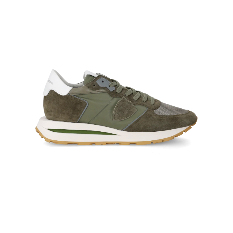 Baskets Tropez Haute Homme, Vert Militaire