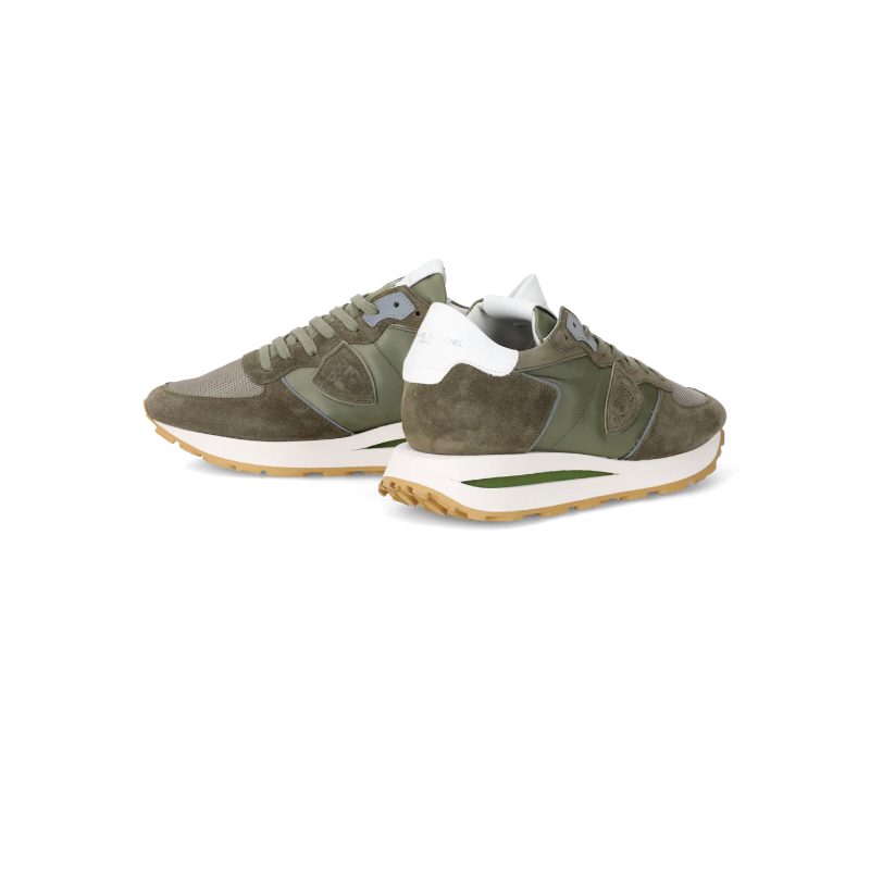 Baskets Tropez Haute Homme, Vert Militaire