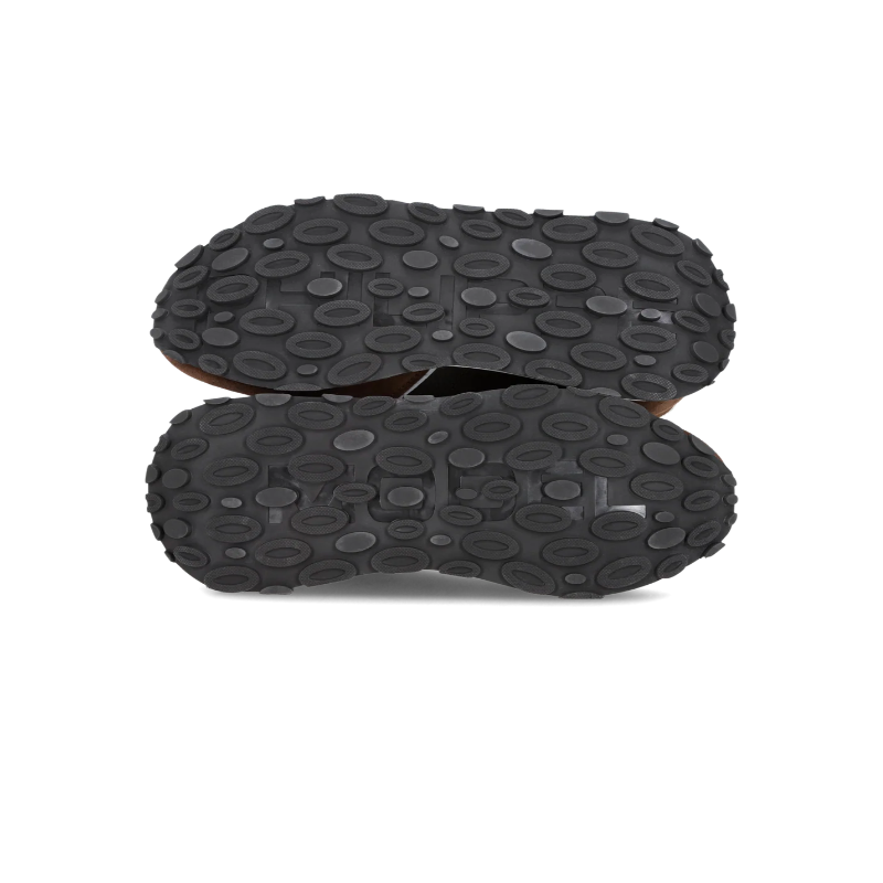 Baskets Tropez Haute Homme, Marron