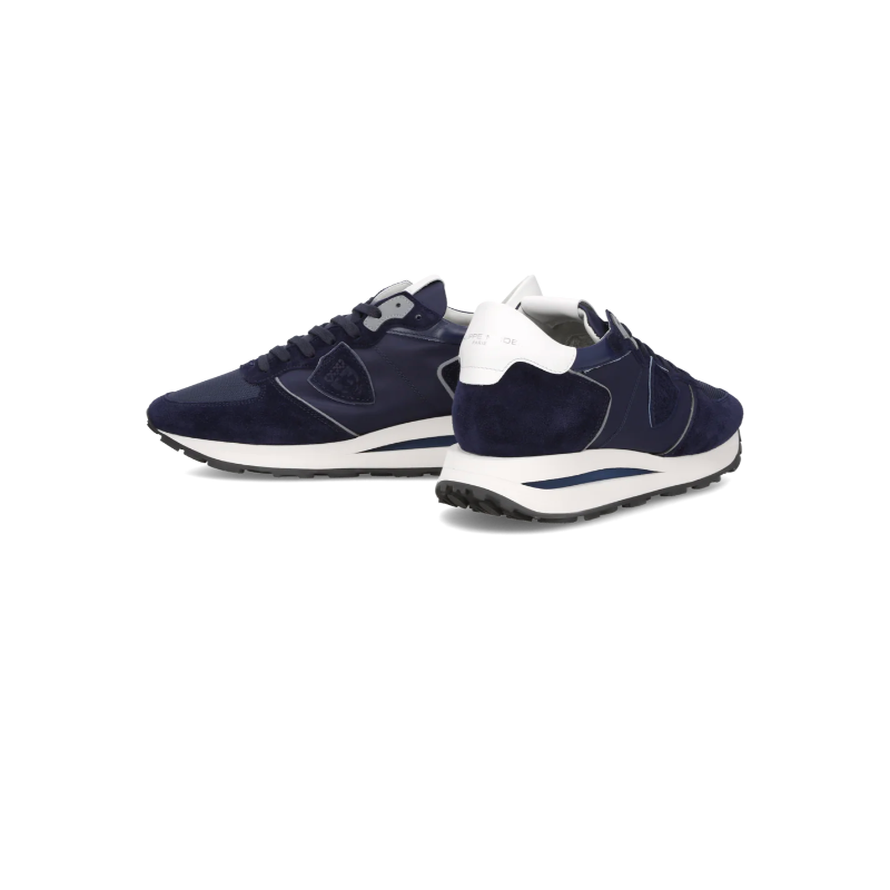 Baskets Tropez Haute Homme, Bleu