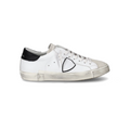 Basket basse Prsx homme - blanc et noir