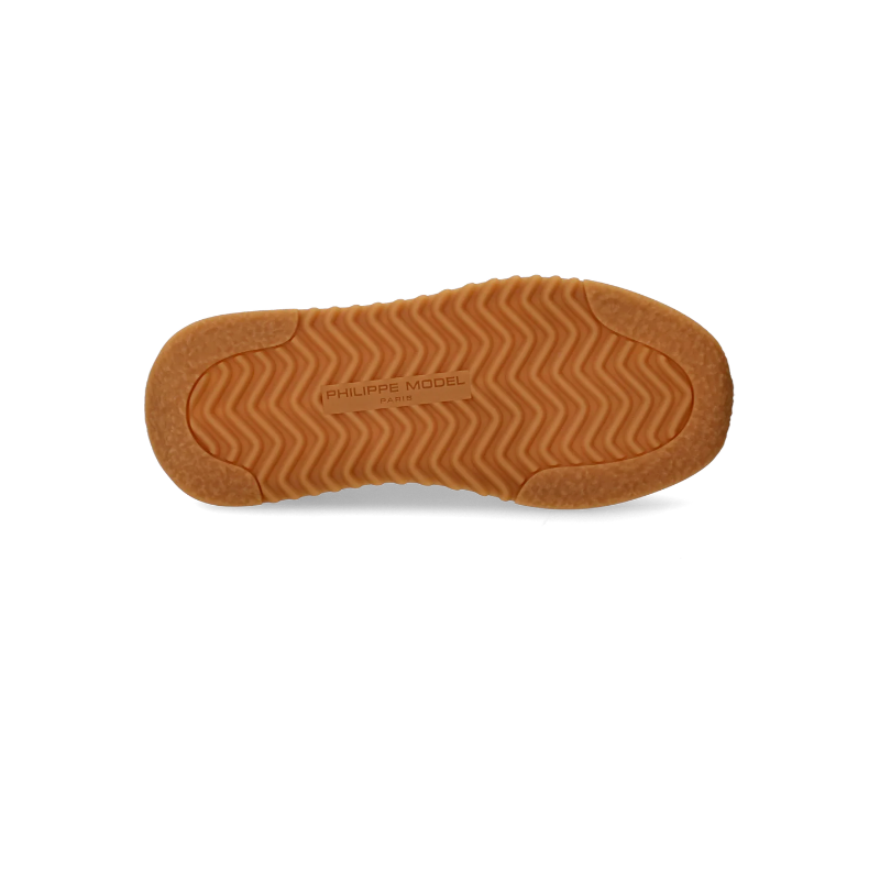 Basket basse Tropez 2.1 homme en nylon et en cuir, Blanc