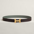 Ceinture Hermes, H Doré Jaune