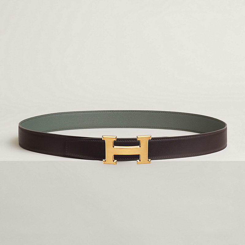 Ceinture Hermes, H Doré Jaune