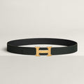 Ceinture Hermes, H Doré Jaune