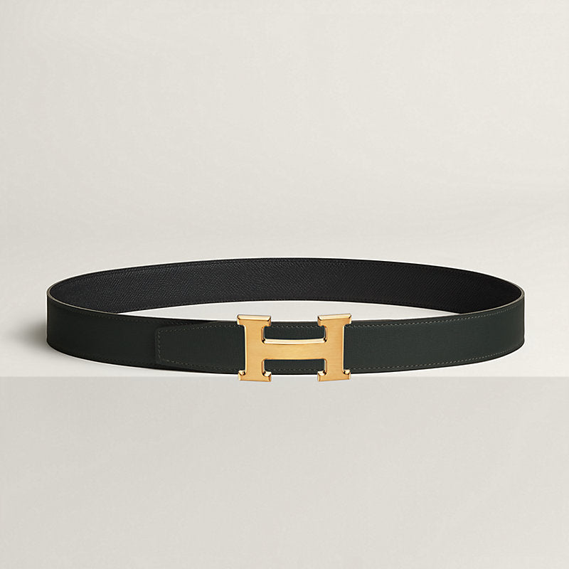 Ceinture Hermes, H Doré Jaune