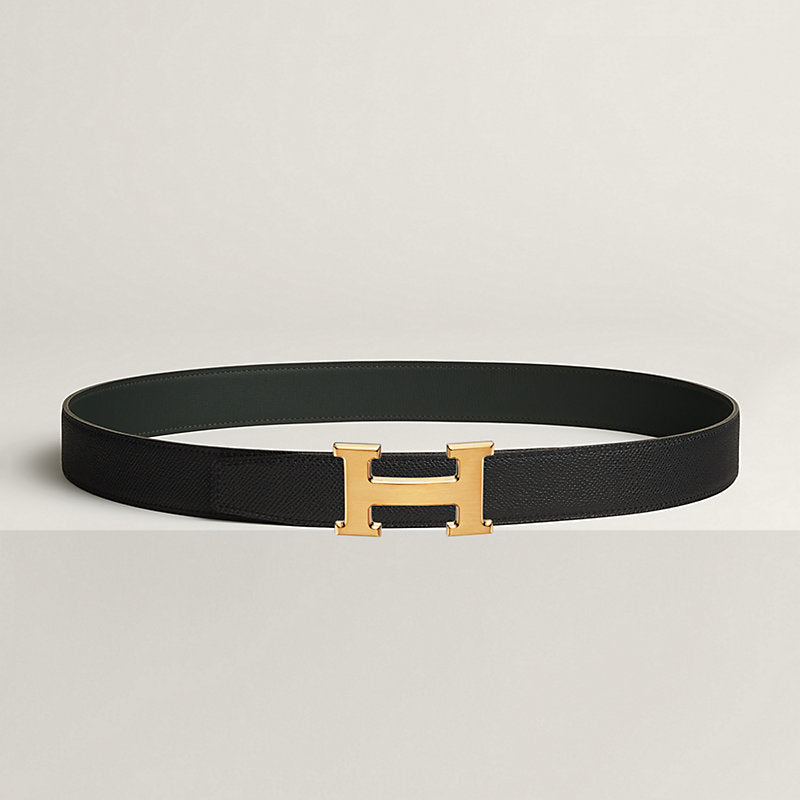 Ceinture Hermes, H Doré Jaune