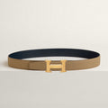 Ceinture Hermes, H Doré Jaune