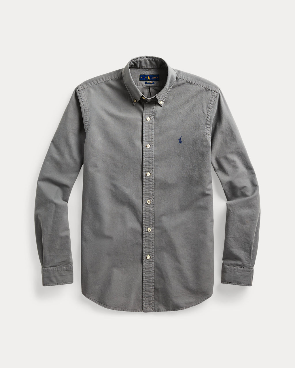 Chemise Oxford teinte en pièce Slim Fit