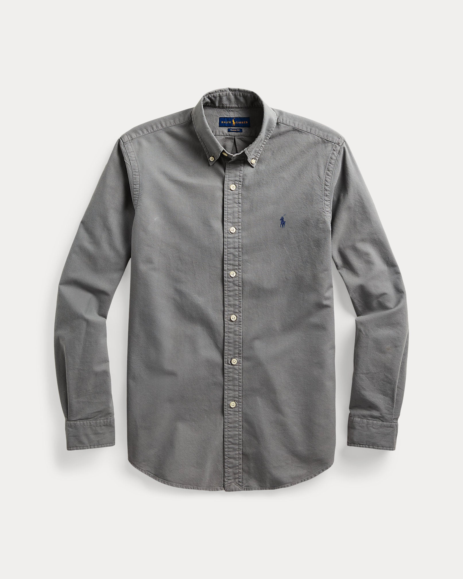 Chemise Oxford teinte en pièce Slim Fit