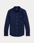 Chemise à col évasé en jersey